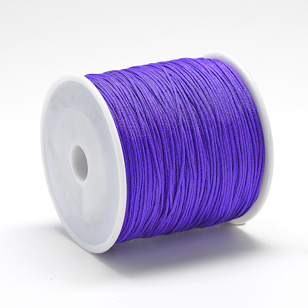 PandaHall Nylon Thread, Chinese Knotting Cord, Mauve, 1mm, about 284.33 yards(260m)/roll Nylon Purple
PandaHall Nylon Thread, Chinese Knotting Cord, Mauve, 1mm, about 284.33 yards(260m)/roll Nylon Purple