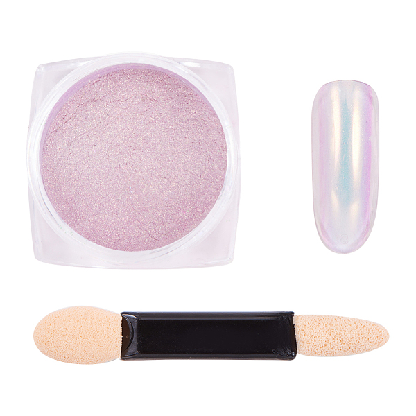 PandaHall Light Color Holographic Chrome Mirror Effect Powder Nail Pigment, with One Brush, for Manicure Art Decoration, Thistle, 30x30x17mm..., Purple
PandaHall Light Color Holographic Chrome Mirror Effect Powder Nail Pigment, with One Brush, for Manicure Art Decoration, Thistle, 30x30x17mm..., Purple