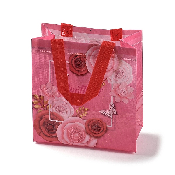 PandaHall Mother's Day Theme Printed Flower Non-Woven Reusable Folding Gift Bags with Handle, Portable Waterproof Shopping Bag for Gift..., Red
PandaHall Mother's Day Theme Printed Flower Non-Woven Reusable Folding Gift Bags with Handle, Portable Waterproof Shopping Bag for Gift..., Red