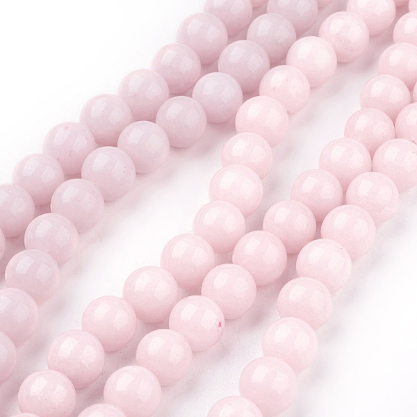 PandaHall Natural Mashan Jade Beads Strands, Dyed, Round, Pink, 8mm, Hole: 1.2mm, about 51pcs/strand, 16 inch Mashan Jade Round Pink
PandaHall Natural Mashan Jade Beads Strands, Dyed, Round, Pink, 8mm, Hole: 1.2mm, about 51pcs/strand, 16 inch Mashan Jade Round Pink