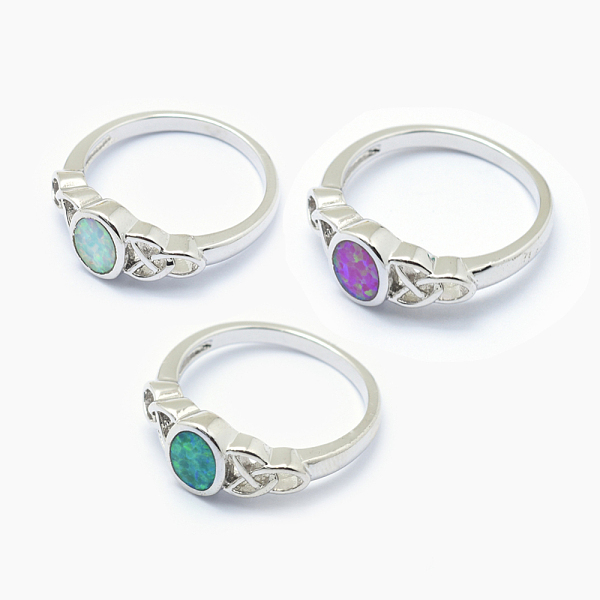 PandaHall Synthetic Opal Finger Rings, with Brass Findings, Long-Lasting Plated, Flat Round, Mixed Color, Platinum, US Size 7 1/4(17.5mm)..., Multicolor
PandaHall Synthetic Opal Finger Rings, with Brass Findings, Long-Lasting Plated, Flat Round, Mixed Color, Platinum, US Size 7 1/4(17.5mm)..., Multicolor