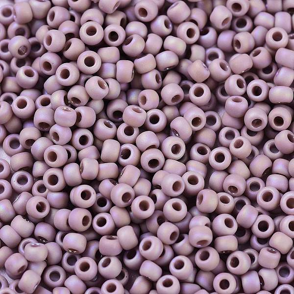 PandaHall TOHO Round Seed Beads, Japanese Seed Beads, (412F) Purple Opaque Rainbow Matte, 11/0, 2.2mm, Hole: 0.8mm, about 1110pcs/10g Glass...
PandaHall TOHO Round Seed Beads, Japanese Seed Beads, (412F) Purple Opaque Rainbow Matte, 11/0, 2.2mm, Hole: 0.8mm, about 1110pcs/10g Glass...