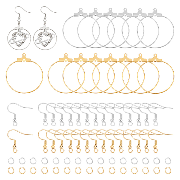PandaHall Unicraftale DIY Earring Making Finding Kit, Including 304 Stainless Steel Wire Ring Pendant Earrings Findings & Earring Hooks &...
PandaHall Unicraftale DIY Earring Making Finding Kit, Including 304 Stainless Steel Wire Ring Pendant Earrings Findings & Earring Hooks &...
