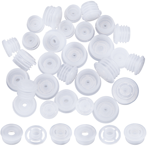 PandaHall Gorgecraft 50 Sets Plastic Dustproof Bottle Stoppers, for Wine Bottle, White, 20.5x9mm, Inner Diameter: 6mm Plastic White
PandaHall Gorgecraft 50 Sets Plastic Dustproof Bottle Stoppers, for Wine Bottle, White, 20.5x9mm, Inner Diameter: 6mm Plastic White