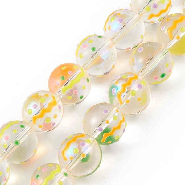 PandaHall Handmade Lampwork Beads Strands, wiuth Enamel, Round, Yellow, 12~2.5mm, Hole: 1.2mm, about 30pcs/strand, 13.58 inch(34.5cm)...
PandaHall Handmade Lampwork Beads Strands, wiuth Enamel, Round, Yellow, 12~2.5mm, Hole: 1.2mm, about 30pcs/strand, 13.58 inch(34.5cm)...