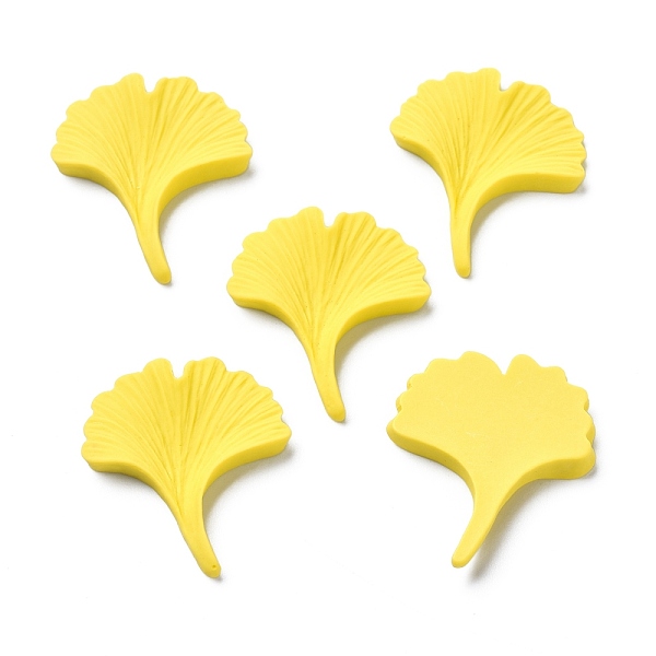 PandaHall Opaque Resin Cabochons, for DIY Decoration, Ginkgo, Yellow, 29.5x25.5x4mm Resin Leaf Yellow
PandaHall Opaque Resin Cabochons, for DIY Decoration, Ginkgo, Yellow, 29.5x25.5x4mm Resin Leaf Yellow