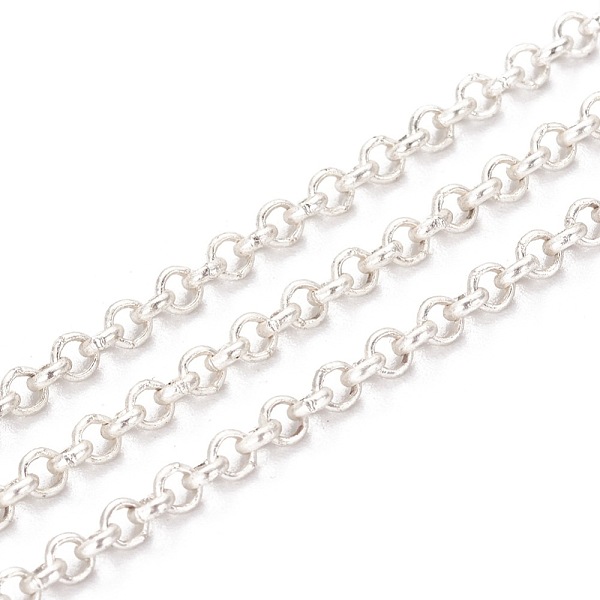 PandaHall Brass Rolo Chains, Belcher Chain, Soldered, with Spool, Matte Silver, 3x0.9mm, about 16.4 Feet(5m)/roll Brass
PandaHall Brass Rolo Chains, Belcher Chain, Soldered, with Spool, Matte Silver, 3x0.9mm, about 16.4 Feet(5m)/roll Brass