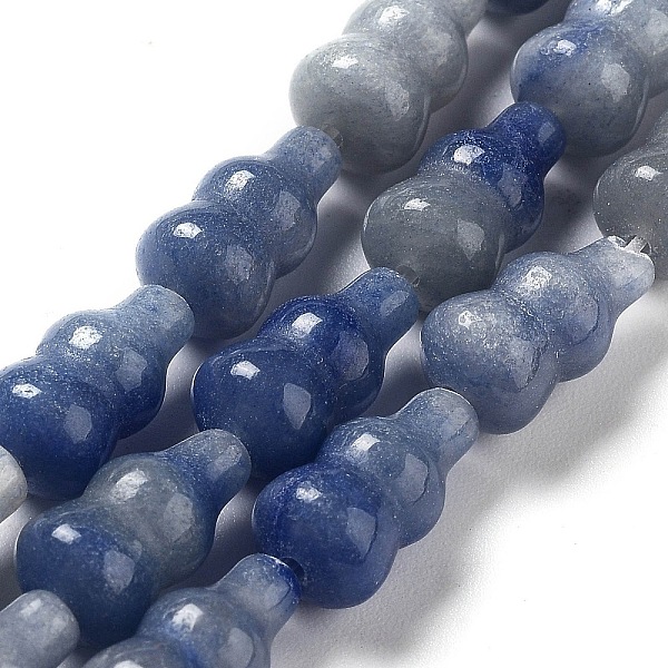 PandaHall Natural Blue Aventurine Beads Strands, Gourd, 14.5~15x8~8.5mm, Hole: 1.2mm, about 13pcs/strand, 7.32~7.40 inch(18.6~18.8cm) Blue...
PandaHall Natural Blue Aventurine Beads Strands, Gourd, 14.5~15x8~8.5mm, Hole: 1.2mm, about 13pcs/strand, 7.32~7.40 inch(18.6~18.8cm) Blue...