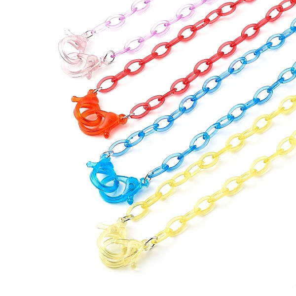 PandaHall Personalized ABS Plastic Cable Chain Necklaces, Handbag Chains, with Lobster Claw Clasps, Mixed Color, 22.36 inch(56.8cm) Plastic..., Multicolor
PandaHall Personalized ABS Plastic Cable Chain Necklaces, Handbag Chains, with Lobster Claw Clasps, Mixed Color, 22.36 inch(56.8cm) Plastic..., Multicolor