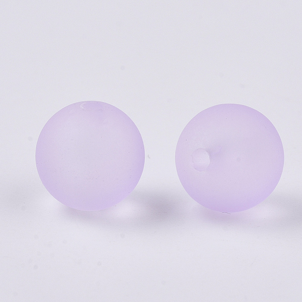 PandaHall Transparent Acrylic Beads, Frosted, Round, Lilac, 12x11.5mm, Hole: 1.8mm, about 520pcs/500g Acrylic Round Purple
PandaHall Transparent Acrylic Beads, Frosted, Round, Lilac, 12x11.5mm, Hole: 1.8mm, about 520pcs/500g Acrylic Round Purple