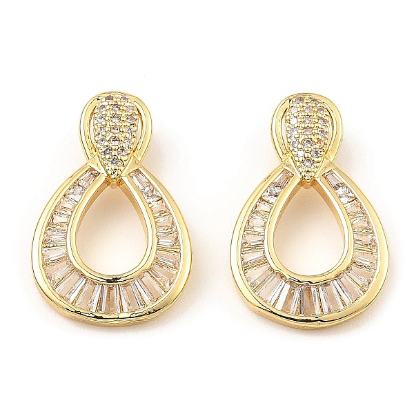 PandaHall Rack Plating Brass Micro Pave Clear Cubic Zirconia Pendants, Teardrop, Real 16K Gold Plated, 23x14.5x2.5mm, Hole: 3x4mm...
PandaHall Rack Plating Brass Micro Pave Clear Cubic Zirconia Pendants, Teardrop, Real 16K Gold Plated, 23x14.5x2.5mm, Hole: 3x4mm...