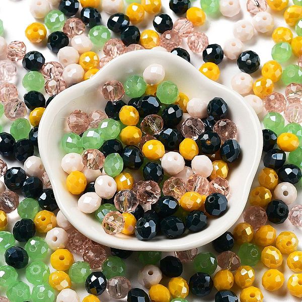 PandaHall Glass Beads, Faceted, Rondelle, Marine Blue, 8x6mm, Hole: 1mm, about 145pcs/60g Glass Rondelle
PandaHall Glass Beads, Faceted, Rondelle, Marine Blue, 8x6mm, Hole: 1mm, about 145pcs/60g Glass Rondelle
