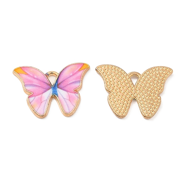 PandaHall Light Gold Tone Alloy Enamel Pendants, Cadmium Free & Lead Free, Butterfly Charm, Pearl Pink, 16x22x1.5mm, Hole: 2x1.5mm...
PandaHall Light Gold Tone Alloy Enamel Pendants, Cadmium Free & Lead Free, Butterfly Charm, Pearl Pink, 16x22x1.5mm, Hole: 2x1.5mm...