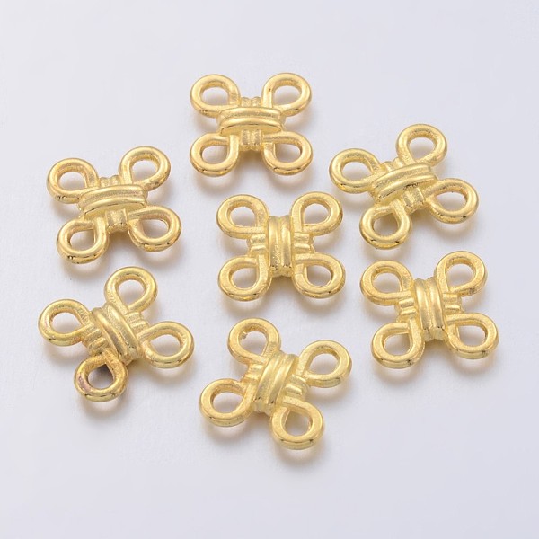 PandaHall Tibetan Style Chandelier Components Links, Chinese Knot, Golden, Lead Free and Cadmium Free, 10x10x3mm, Hole: 2mm Alloy Rhombus
PandaHall Tibetan Style Chandelier Components Links, Chinese Knot, Golden, Lead Free and Cadmium Free, 10x10x3mm, Hole: 2mm Alloy Rhombus