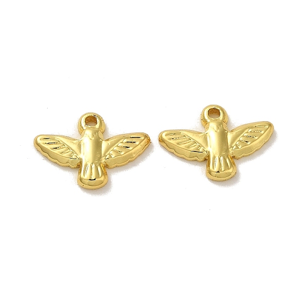 PandaHall 304 Stainless Steel Charms, Pigeon Charm, Real 18K Gold Plated, 9x13x1.8mm, Hole: 1mm 304 Stainless Steel Pigeon
PandaHall 304 Stainless Steel Charms, Pigeon Charm, Real 18K Gold Plated, 9x13x1.8mm, Hole: 1mm 304 Stainless Steel Pigeon