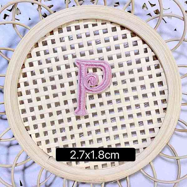 PandaHall Computerized Embroidery Cloth Self Adhesive Patches, Stick on Patch, Costume Accessories, Letter, Pink, P:27x18mm Cloth Letter...
PandaHall Computerized Embroidery Cloth Self Adhesive Patches, Stick on Patch, Costume Accessories, Letter, Pink, P:27x18mm Cloth Letter...