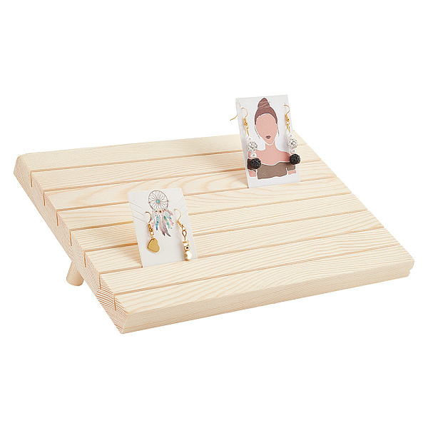 PandaHall 7 Slots Wooden Earring Display Stands, Wood Earring Card Holder with 2 Detachable Pegs Jewelry Earring Display Earring Holder..., Orange
PandaHall 7 Slots Wooden Earring Display Stands, Wood Earring Card Holder with 2 Detachable Pegs Jewelry Earring Display Earring Holder..., Orange