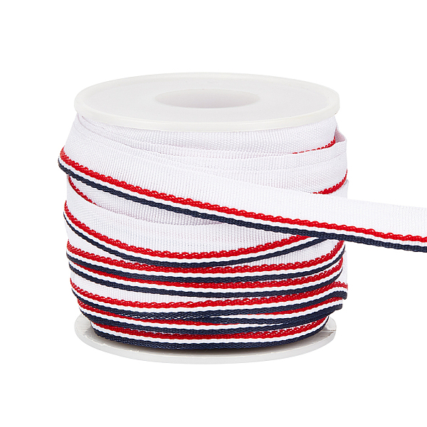 PandaHall BENECREAT 20 Yards Polyester Ribbon, Single Edge with Stripe, Piping Strips for Home Textile Decoration, Red, 3/8 inch(10mm)...
PandaHall BENECREAT 20 Yards Polyester Ribbon, Single Edge with Stripe, Piping Strips for Home Textile Decoration, Red, 3/8 inch(10mm)...
