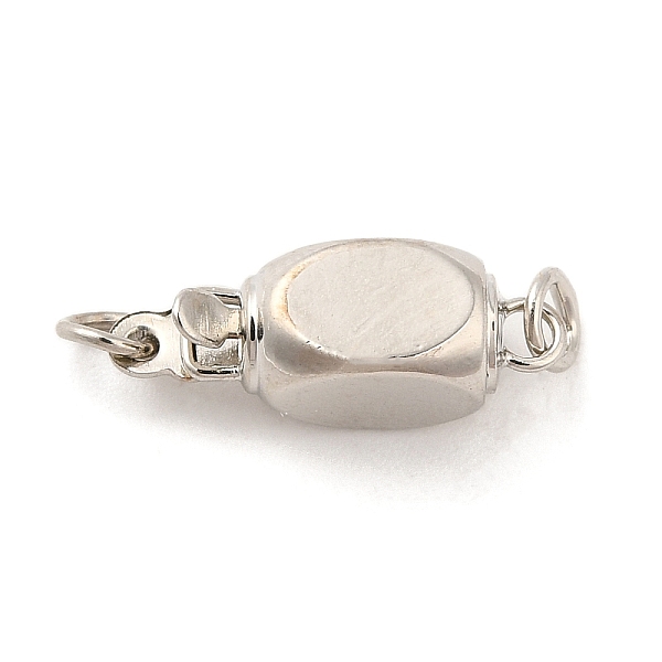 PandaHall Rack Plating Brass Box Clasps, Rectangle, Long-Lasting Plated, 1-Strand, 2-Hole, Platinum, 15x5x5mm Brass Rectangle
PandaHall Rack Plating Brass Box Clasps, Rectangle, Long-Lasting Plated, 1-Strand, 2-Hole, Platinum, 15x5x5mm Brass Rectangle