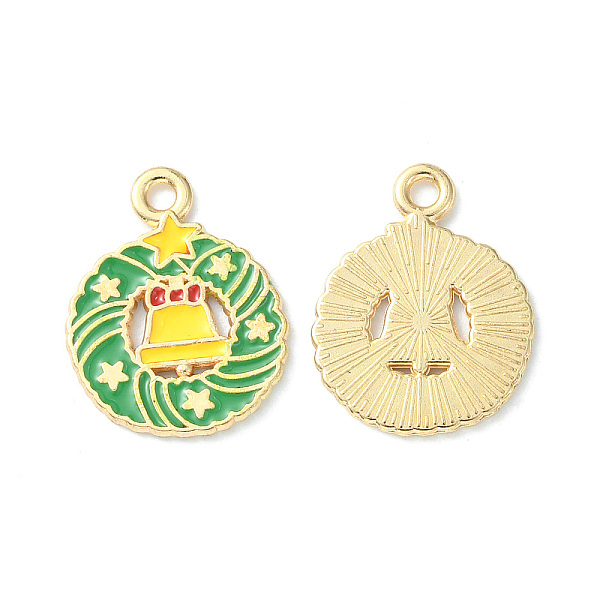 PandaHall Christmas Alloy Enamel Pendants, Golden, Christmas Bell, 20x15.5x1mm, Hole: 1.8mm Alloy+Enamel Christmas Bell
PandaHall Christmas Alloy Enamel Pendants, Golden, Christmas Bell, 20x15.5x1mm, Hole: 1.8mm Alloy+Enamel Christmas Bell