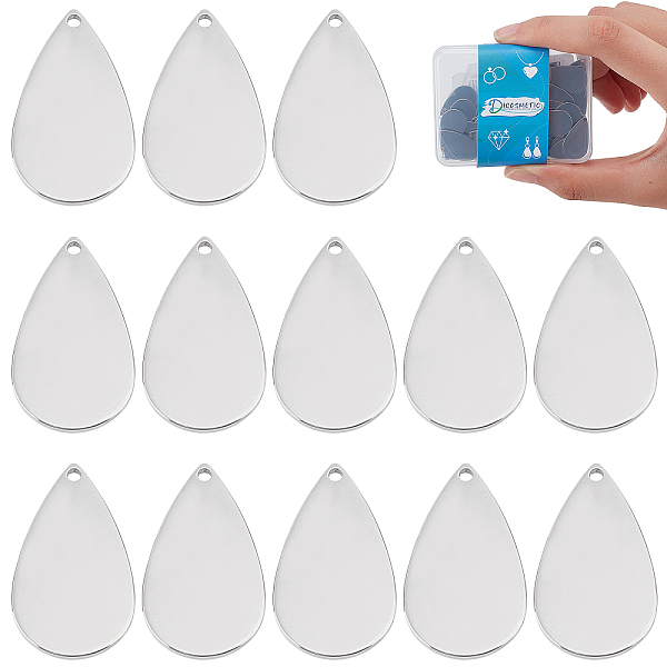 PandaHall DICOSMETIC 60Pcs Teardrop Pendant Stainless Steel Stamping Blank Tag Pendants Name Message Charms Drop Blank Charms for DIY...
PandaHall DICOSMETIC 60Pcs Teardrop Pendant Stainless Steel Stamping Blank Tag Pendants Name Message Charms Drop Blank Charms for DIY...