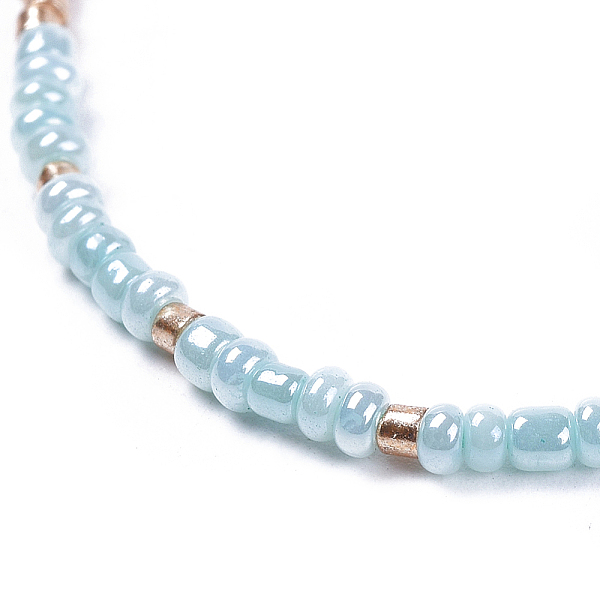 PandaHall (Jewelry Parties Factory Sale)Adjustable Nylon Thread Braided Beads Bracelets, with Glass Seed Beads and Glass Bugle Beads, Aqua..., Cyan
PandaHall (Jewelry Parties Factory Sale)Adjustable Nylon Thread Braided Beads Bracelets, with Glass Seed Beads and Glass Bugle Beads, Aqua..., Cyan