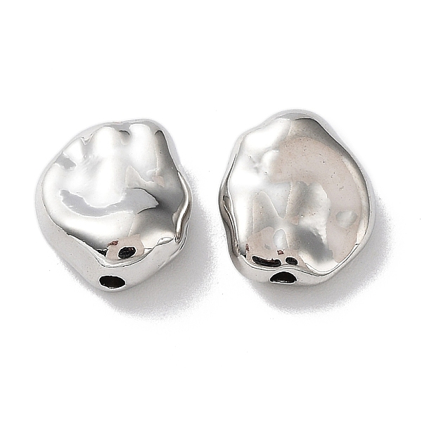 PandaHall Rack Plating Alloy Beads, Irregular Oval, Platinum, 10x8.5x4mm, Hole: 1.2mm Alloy Oval
PandaHall Rack Plating Alloy Beads, Irregular Oval, Platinum, 10x8.5x4mm, Hole: 1.2mm Alloy Oval
