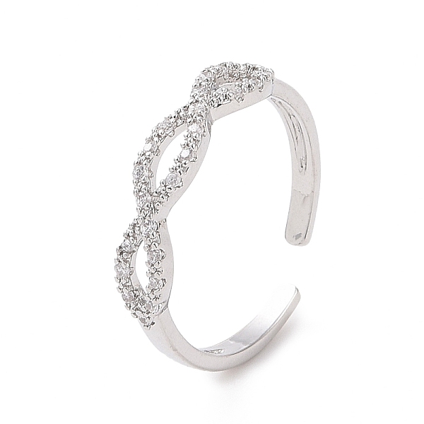 PandaHall Clear Cubic Zirconia Hollow Out Oval Open Cuff Ring, Brass Jewelry for Women, Platinum, Inner Diameter: 16mm Brass+Cubic Zirconia...
PandaHall Clear Cubic Zirconia Hollow Out Oval Open Cuff Ring, Brass Jewelry for Women, Platinum, Inner Diameter: 16mm Brass+Cubic Zirconia...