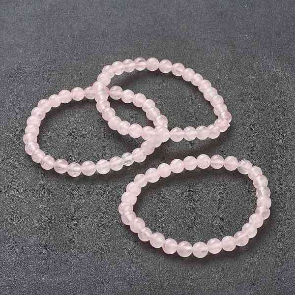 PandaHall Natural Rose Quartz Beaded Stretch Bracelets, Round, Beads: 6~6.5mm, Inner Diameter: 2-1/4 inch(5.55cm) Rose Quartz
PandaHall Natural Rose Quartz Beaded Stretch Bracelets, Round, Beads: 6~6.5mm, Inner Diameter: 2-1/4 inch(5.55cm) Rose Quartz