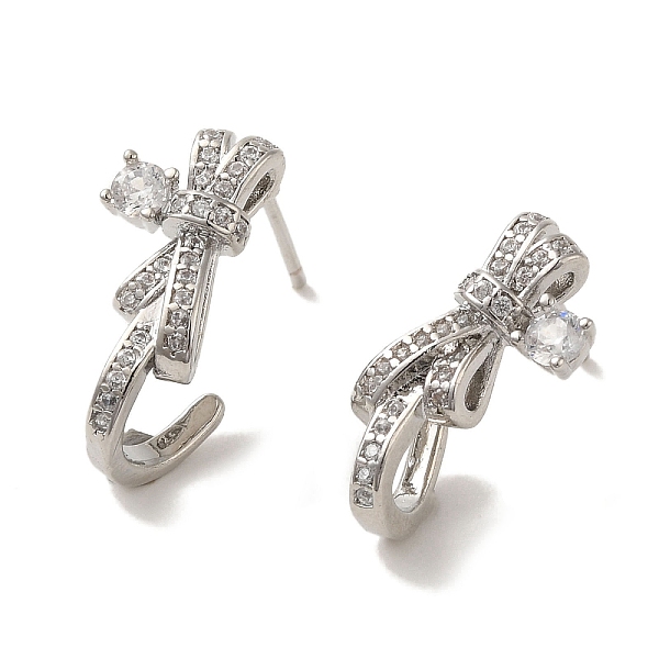 PandaHall Brass Stud Earrings, Cubic Zirconia, Cadmium Free & Lead Free, Butterfly, Platinum, 19x7.5mm Cubic Zirconia Butterfly
PandaHall Brass Stud Earrings, Cubic Zirconia, Cadmium Free & Lead Free, Butterfly, Platinum, 19x7.5mm Cubic Zirconia Butterfly