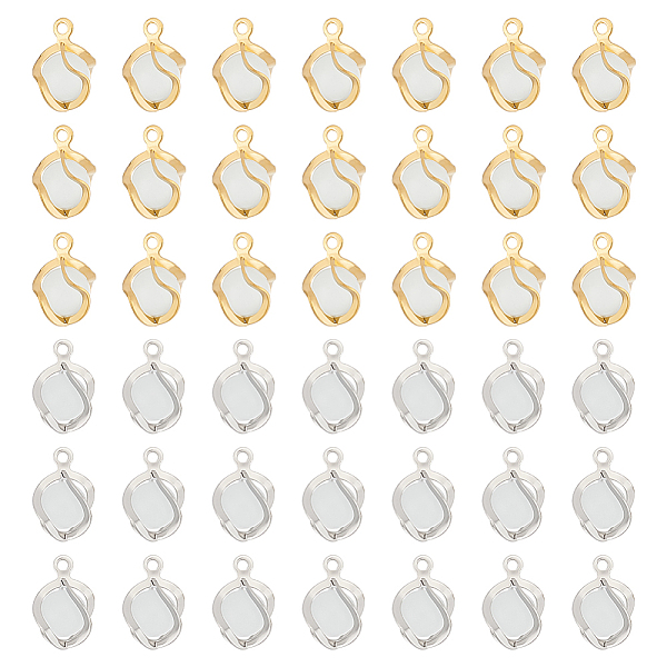 PandaHall Unicraftale 60Pcs 2 Colors Cat Eye Pendants, with 304 Stainless Steel Findings, Round, Mixed Color, 11.5x8x7mm, Hole: 1mm...
PandaHall Unicraftale 60Pcs 2 Colors Cat Eye Pendants, with 304 Stainless Steel Findings, Round, Mixed Color, 11.5x8x7mm, Hole: 1mm...