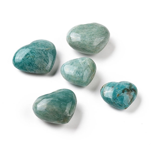 PandaHall Natural Amazonite Home Heart Love Stones, Pocket Palm Stones for Reiki Balancing, 30.5~39x35.5~47.5x17~22.5mm Amazonite Heart
PandaHall Natural Amazonite Home Heart Love Stones, Pocket Palm Stones for Reiki Balancing, 30.5~39x35.5~47.5x17~22.5mm Amazonite Heart