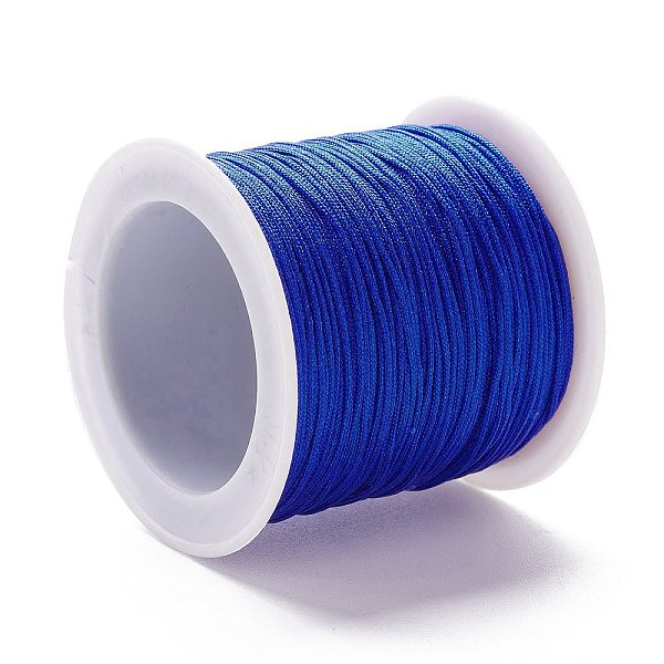 PandaHall Braided Nylon Thread, DIY Material for Jewelry Making, Blue, 0.8mm, 100yards/roll Nylon Blue
PandaHall Braided Nylon Thread, DIY Material for Jewelry Making, Blue, 0.8mm, 100yards/roll Nylon Blue