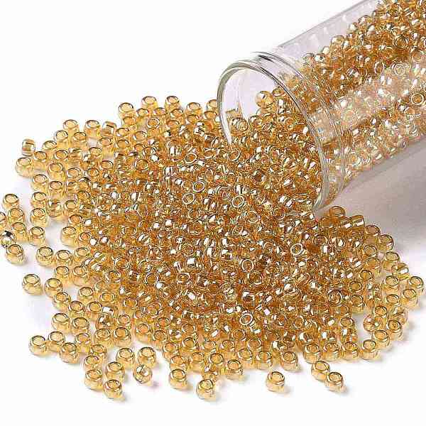 PandaHall TOHO Round Seed Beads, Japanese Seed Beads, (103B) Medium Topaz Transparent Luster, 8/0, 3mm, Hole: 1mm, about 222pcs/bottle..., Brown
PandaHall TOHO Round Seed Beads, Japanese Seed Beads, (103B) Medium Topaz Transparent Luster, 8/0, 3mm, Hole: 1mm, about 222pcs/bottle..., Brown