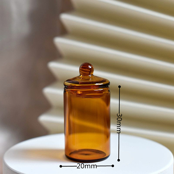 PandaHall Transparent Glass Miniature Ornaments, Micro Landscape Garden Dollhouse Accessories, Pretending Prop Decorations, Jars, Peru..., Brown
PandaHall Transparent Glass Miniature Ornaments, Micro Landscape Garden Dollhouse Accessories, Pretending Prop Decorations, Jars, Peru..., Brown