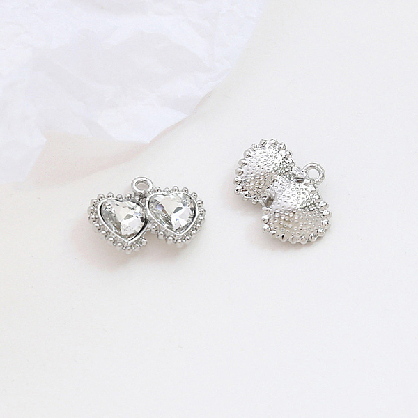 PandaHall Alloy Pendant with Rhinestone, Crystal, Heart, 16x21mm Alloy+Rhinestone Heart Clear
PandaHall Alloy Pendant with Rhinestone, Crystal, Heart, 16x21mm Alloy+Rhinestone Heart Clear