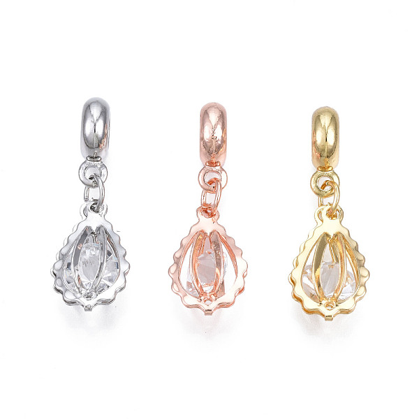 PandaHall Rack Plating Alloy European Dangle Charms, with Resin Crystal Rhinestone, Large Hole Beads, Cadmium Free & Lead Free, Teardrop..., Clear
PandaHall Rack Plating Alloy European Dangle Charms, with Resin Crystal Rhinestone, Large Hole Beads, Cadmium Free & Lead Free, Teardrop..., Clear