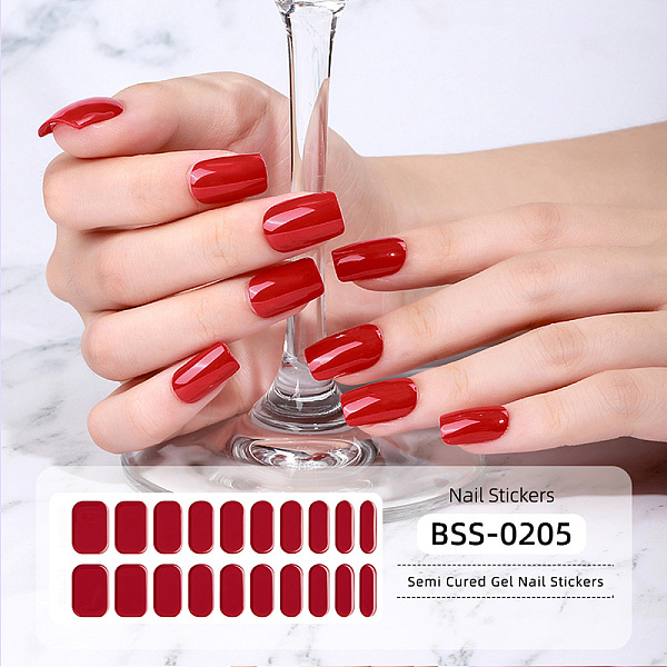 PandaHall Nail Art Full Cover Nail Stickers, Glitter Powder Stickers, Self-Adhesive, for Nail Tips Decorations, FireBrick, 17.5x7.3x0.9cm..., Red
PandaHall Nail Art Full Cover Nail Stickers, Glitter Powder Stickers, Self-Adhesive, for Nail Tips Decorations, FireBrick, 17.5x7.3x0.9cm..., Red