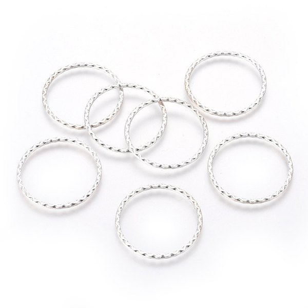 PandaHall Tibetan Style Alloy Linking Rings, Ring, Antique Silver, Cadmium Free & Nickel Free & Lead Free, 30x2mm, Inner Diameter: 26mm...
PandaHall Tibetan Style Alloy Linking Rings, Ring, Antique Silver, Cadmium Free & Nickel Free & Lead Free, 30x2mm, Inner Diameter: 26mm...