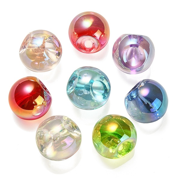 PandaHall Transparent UV Plating Rainbow Iridescent Acrylic Beads, Round, Mixed Color, 18.5mm, Hole: 4mm Acrylic Round Multicolor
PandaHall Transparent UV Plating Rainbow Iridescent Acrylic Beads, Round, Mixed Color, 18.5mm, Hole: 4mm Acrylic Round Multicolor