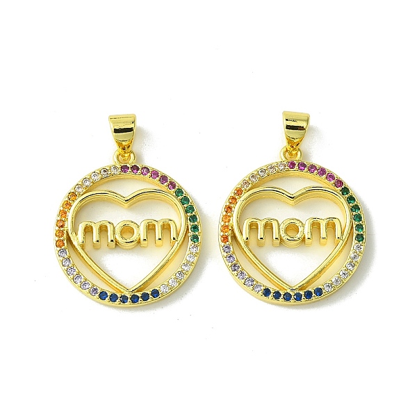 PandaHall Mother's Day Brass Micro Pave Cubic Zirconia Pendants, Word Mom, Real 18K Gold Plated, 22.5x20x3mm, Hole: 5mm Brass+Cubic Zirconia..., Multicolor
PandaHall Mother's Day Brass Micro Pave Cubic Zirconia Pendants, Word Mom, Real 18K Gold Plated, 22.5x20x3mm, Hole: 5mm Brass+Cubic Zirconia..., Multicolor