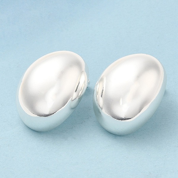 PandaHall Rack Plating Brass Stud Earrings, Lead Free & Cadmium Free, Long-Lasting Plated, Oval, Silver, 27.5x21mm Brass Oval
PandaHall Rack Plating Brass Stud Earrings, Lead Free & Cadmium Free, Long-Lasting Plated, Oval, Silver, 27.5x21mm Brass Oval