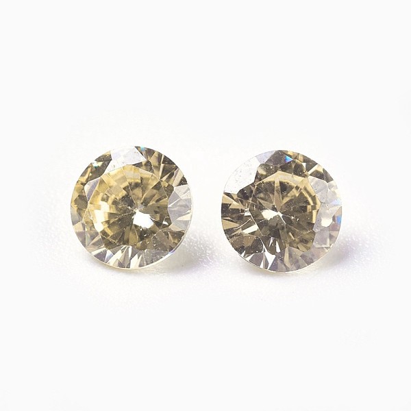 PandaHall Cubic Zirconia Pointed Back Cabochons, Diamond, Faceted, Champagne Yellow, 5x3mm Cubic Zirconia Diamond Yellow
PandaHall Cubic Zirconia Pointed Back Cabochons, Diamond, Faceted, Champagne Yellow, 5x3mm Cubic Zirconia Diamond Yellow
