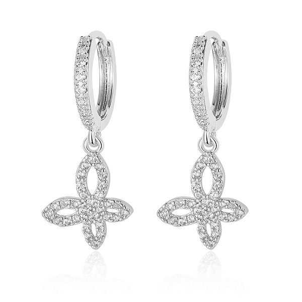 PandaHall Clear Cubic Zirconia Butterfly Dangle Hoop Earrings, Brass Earrings, Platinum, 33x13mm Cubic Zirconia Butterfly
PandaHall Clear Cubic Zirconia Butterfly Dangle Hoop Earrings, Brass Earrings, Platinum, 33x13mm Cubic Zirconia Butterfly