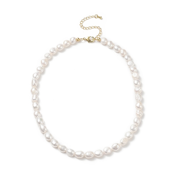 PandaHall Natural Pearl Beaded Necklaces for Women, White, 15.28 inch(38.8cm) Pearl White
PandaHall Natural Pearl Beaded Necklaces for Women, White, 15.28 inch(38.8cm) Pearl White