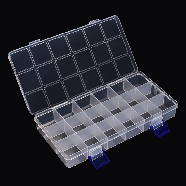 PandaHall Plastic Bead Storage Container, 18 Compartment Organizer Boxes, Rectangle, Clear, 21.5x11x3cm Plastic Rectangle Clear
PandaHall Plastic Bead Storage Container, 18 Compartment Organizer Boxes, Rectangle, Clear, 21.5x11x3cm Plastic Rectangle Clear
