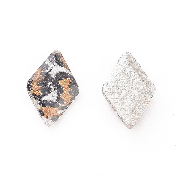 PandaHall Glass Rhinestone Cabochons, Nail Art Decoration Accessories, Rhombus, Leopard Print, Colorful, 8x5mm Glass Rhombus
PandaHall Glass Rhinestone Cabochons, Nail Art Decoration Accessories, Rhombus, Leopard Print, Colorful, 8x5mm Glass Rhombus