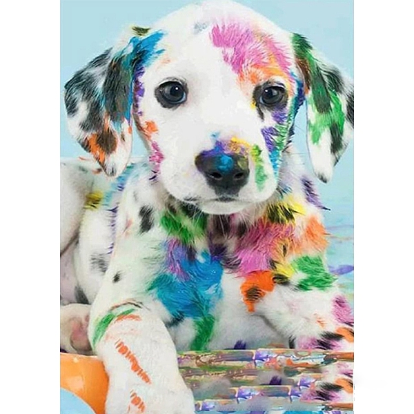 PandaHall DIY Rectangle Dog Theme Diamond Painting Kits, Including Canvas, Resin Rhinestones, Diamond Sticky Pen, Tray Plate and Glue Clay..., Multicolor
PandaHall DIY Rectangle Dog Theme Diamond Painting Kits, Including Canvas, Resin Rhinestones, Diamond Sticky Pen, Tray Plate and Glue Clay..., Multicolor
