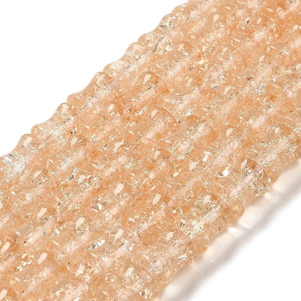 PandaHall Transparent Crackle Glass Beads Strands, Bamboo Joint, Light Salmon, 8x10.5mm, Hole: 1.7mm, about 38pcs/strand, 15.35''(39cm)...
PandaHall Transparent Crackle Glass Beads Strands, Bamboo Joint, Light Salmon, 8x10.5mm, Hole: 1.7mm, about 38pcs/strand, 15.35''(39cm)...