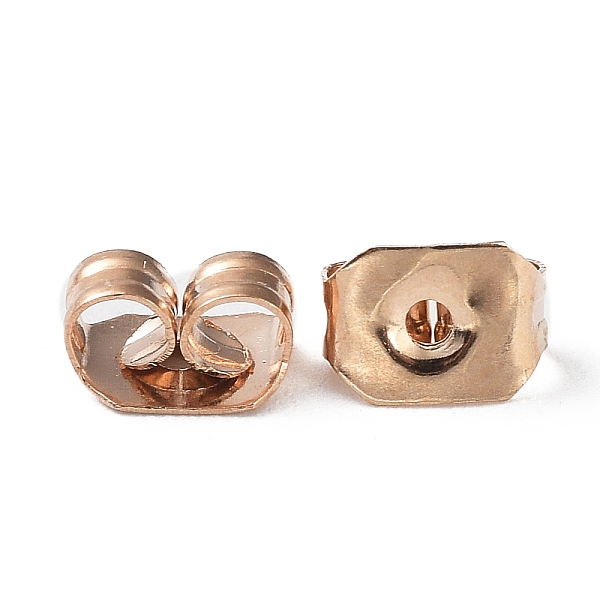 PandaHall Brass Ear Nuts, Butterfly Earring Backs for Post Earrings, Light Gold, 5x4mm, Hole: 1mm Brass
PandaHall Brass Ear Nuts, Butterfly Earring Backs for Post Earrings, Light Gold, 5x4mm, Hole: 1mm Brass